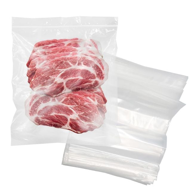 투명 PE 지퍼백 막쓰는 비닐팩 벌크100매 25x30대