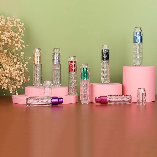 크리스탈 펌핑 향수공병 5ml 소분용기 펌프 미니병