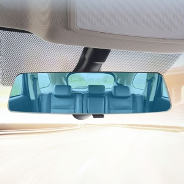 안전운행 와이드 블루 룸미러 자동차 백미러