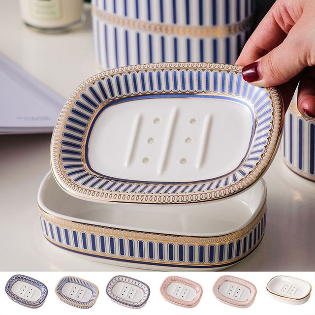 세라믹 비누 받침대 거치대 트레이 욕실 비누홀더