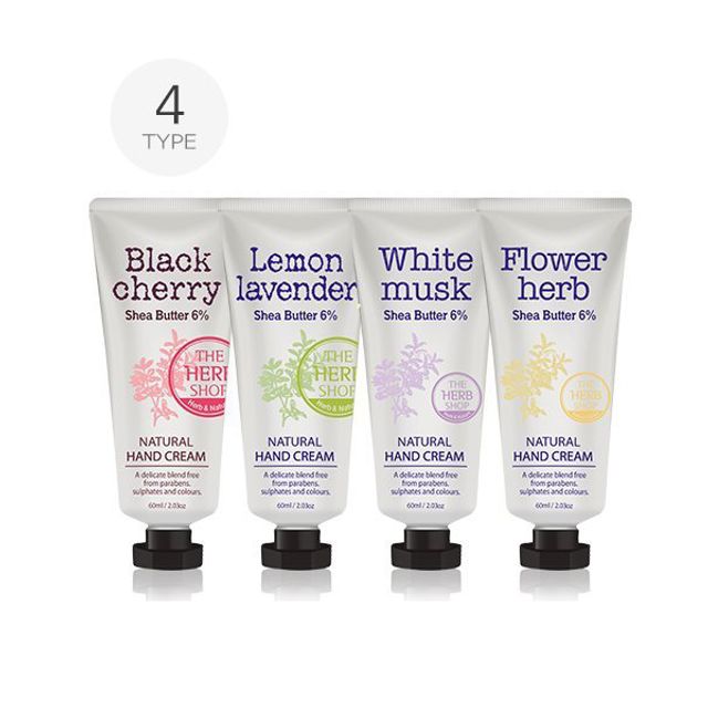더허브샵 핸드크림 60ml(4종 선택)