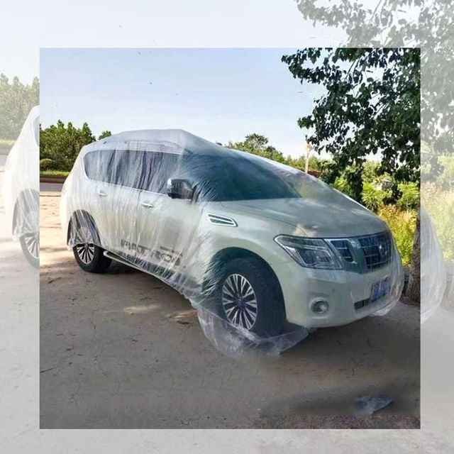 키밍 자동차 일회용 비닐 커버 5개 세트 차 보호 커버 480750