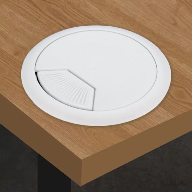 테이블 캡 전선마개 10pcs 책상 전선캡 구멍커버 원형