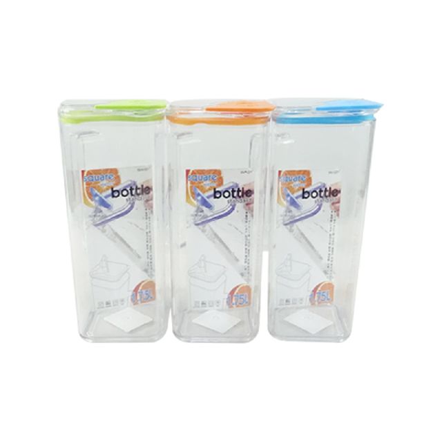 원라이프 뉴 스퀘어 물병 프 1.75L 투명물병 사각물병