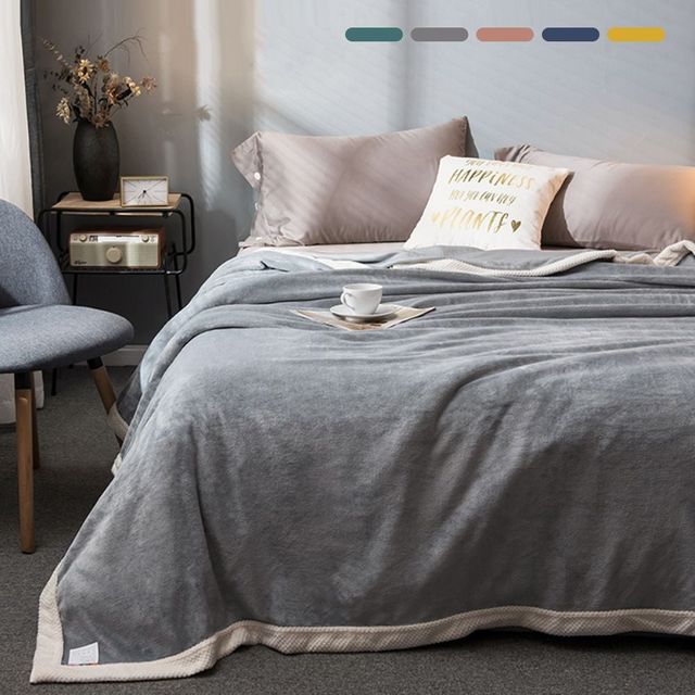 키밍 극세사 포근 담요 블랭킷 침구 이불 따뜻한 겨울용