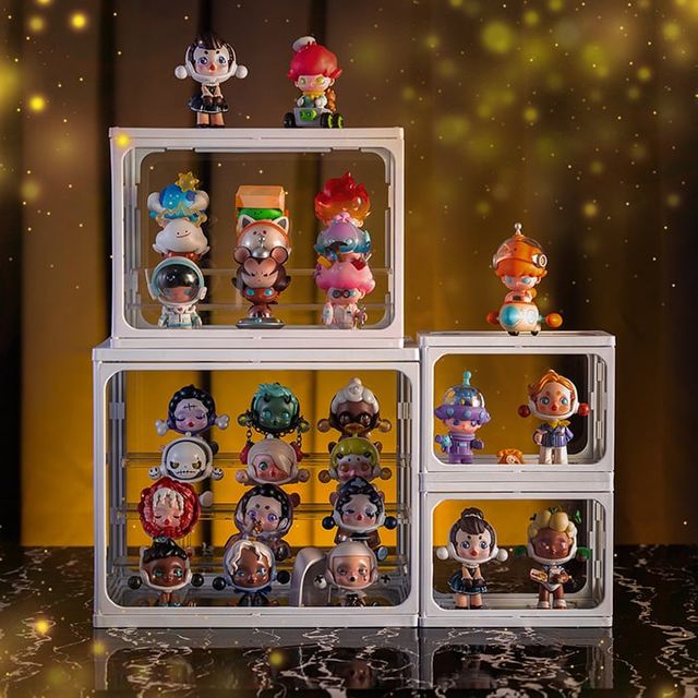 유리 피규어보관함 진열대 인테리어 정리함 중형