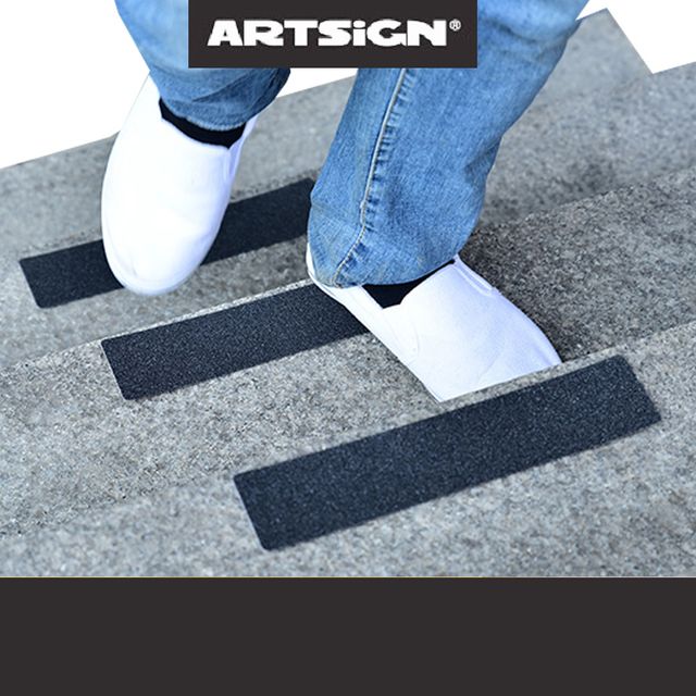 논슬립 미끄럼방지 안전 테이프 검정재단 3장