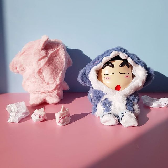 20cm 솜인형 인형옷 귀여운 인형교복 피규어 3종세트