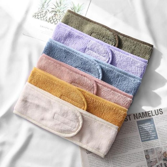 세안 헤어밴드 머리띠 샤워밴드 커플용 편안한 스타일