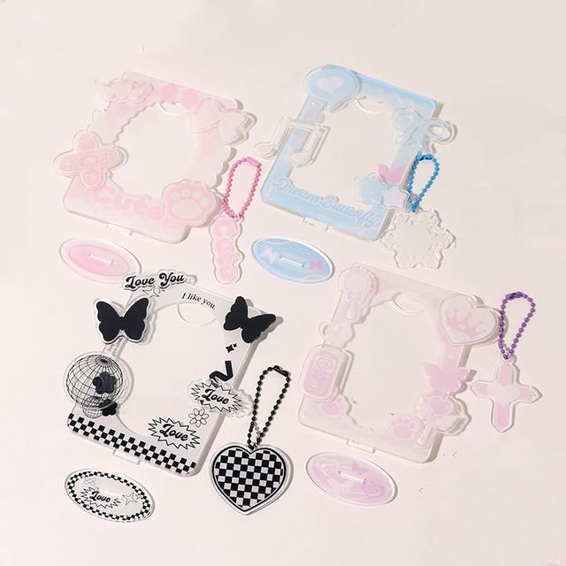 앨범 포카 수납 홀더 보관집 귀여운 보호 카드 케이스