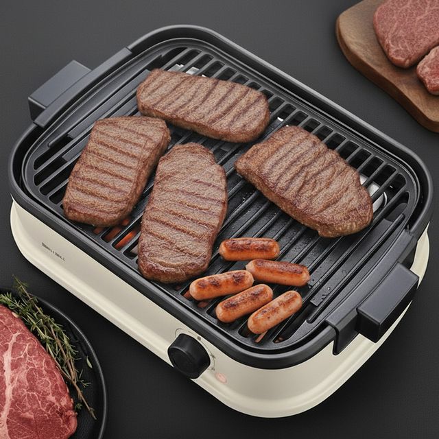 벤하임BKGL1800W 연기먹는 바베큐 전기그릴 무연 안붙는 코팅 냄새 기름방지