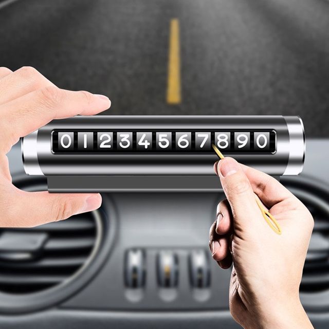 롤링 자동차 차량용 주차번호판 2color LM-1005508