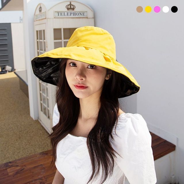 키밍 여성 자외선차단 넓은챙 썬캡 여름 모자 산책용