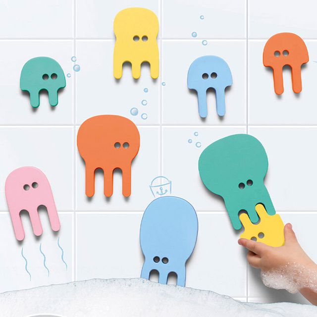 큐트 목욕놀이 스티커 퍼즐 (젤리피쉬)