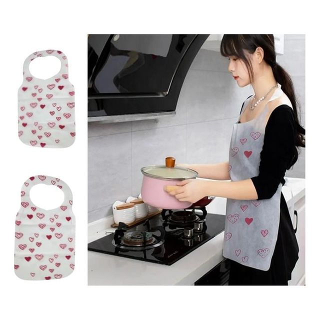 일회용 위생 앞치마 10매 부직포 외식 가운 식당 주방