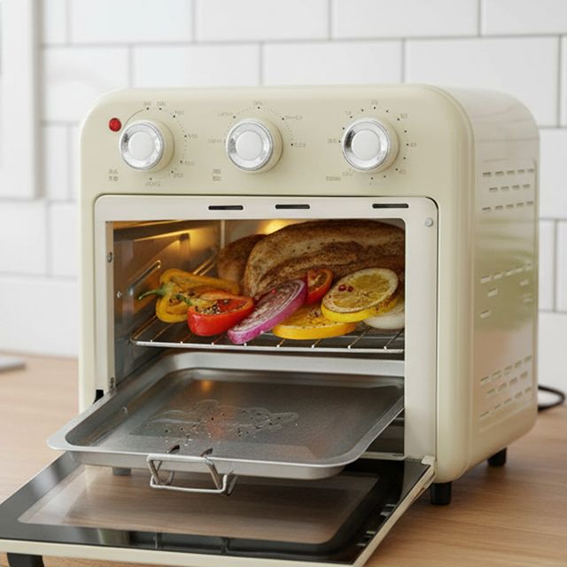 벤하임00106BFY 에어프라이어 겸용 전기오븐 15L 더블히팅 대용량 식품건조