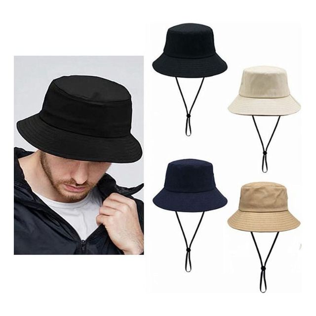 키밍 무지 벙거지 모자 아웃도어 자외선차단 등산용