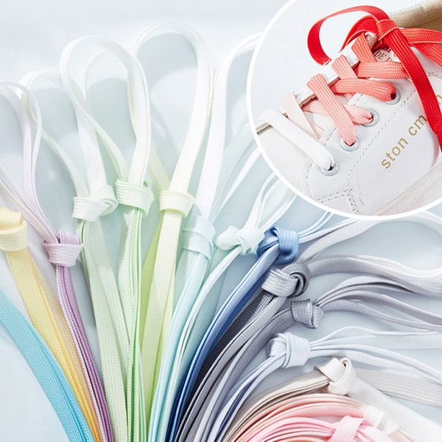 120cm 그라데이션 신발끈 운동화끈 패션 남자 여자