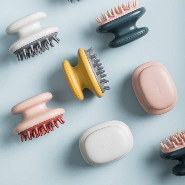 키밍 마사지 헤어 브러쉬 샴푸 브러쉬 미용실용