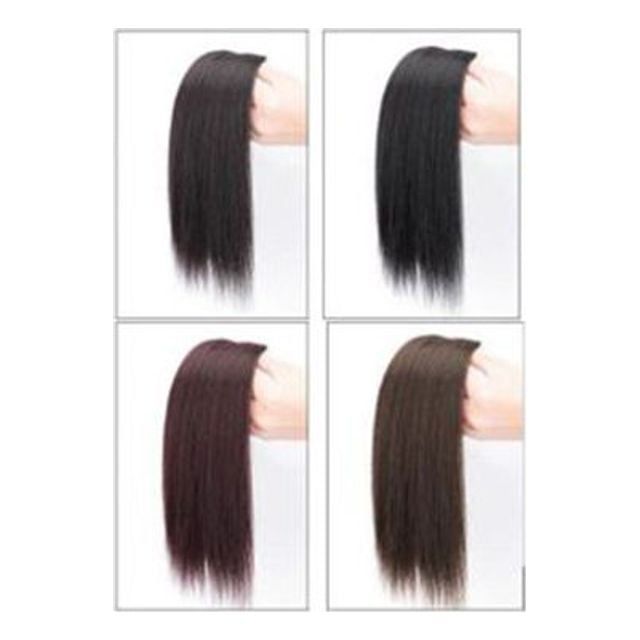 볼륨 있는 정수리 부분가발 피스 10센티미터