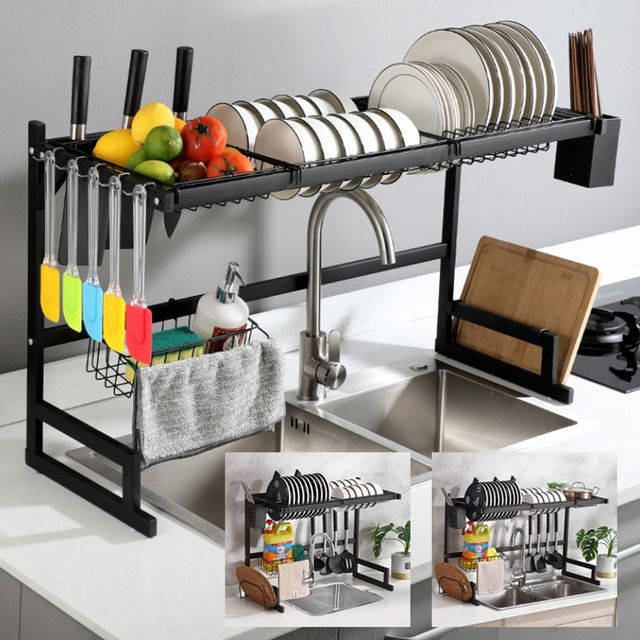 키밍 식기건조대 주방 수납 선반 스텐 설거지 정리대