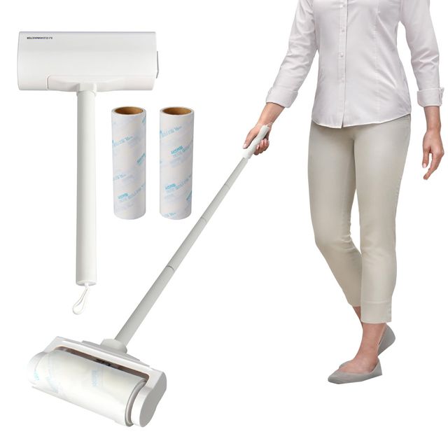 삼정 길이조절 안테나 테이프클리너 16cm중 리필 택일 긴자루 테이프크리너