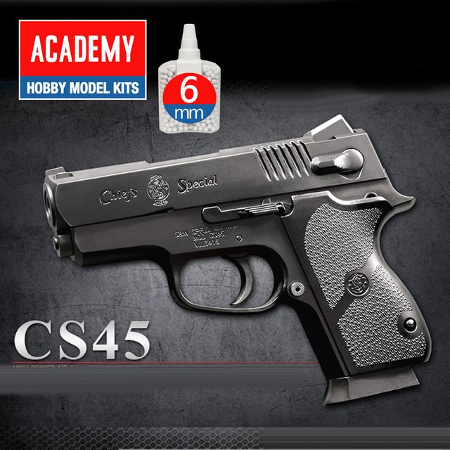 아카데미 CS45 BB탄 권총 완성품 AGF카드