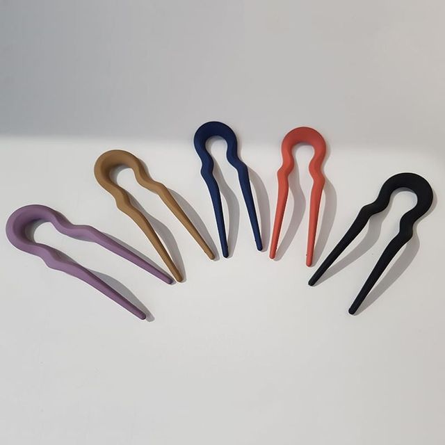 U자 머리핀 헤어핀 5p 세트 올림머리 장식핀