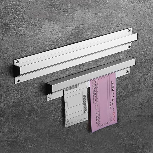 60cm 오더랙 메모홀더 주문서 빌지 전표 꽂이 오더렉