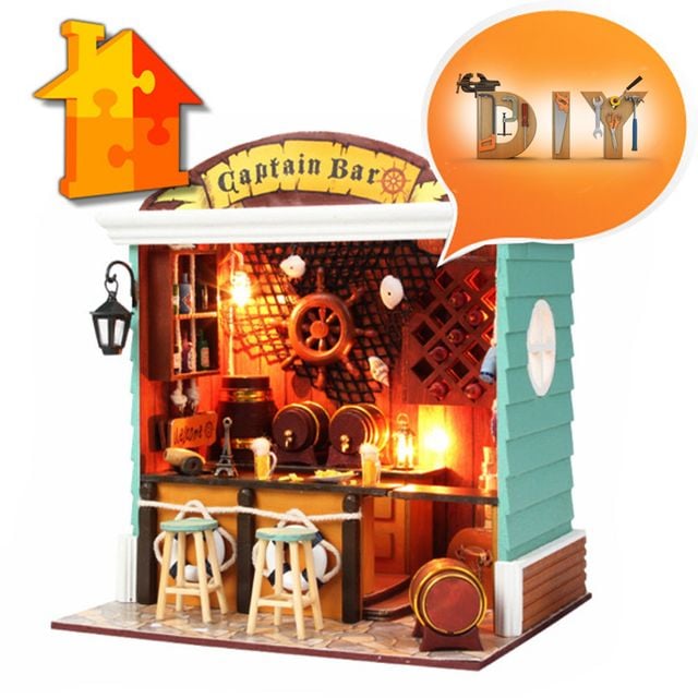 DIY 돌하우스 캡틴바 미니어쳐 만들기