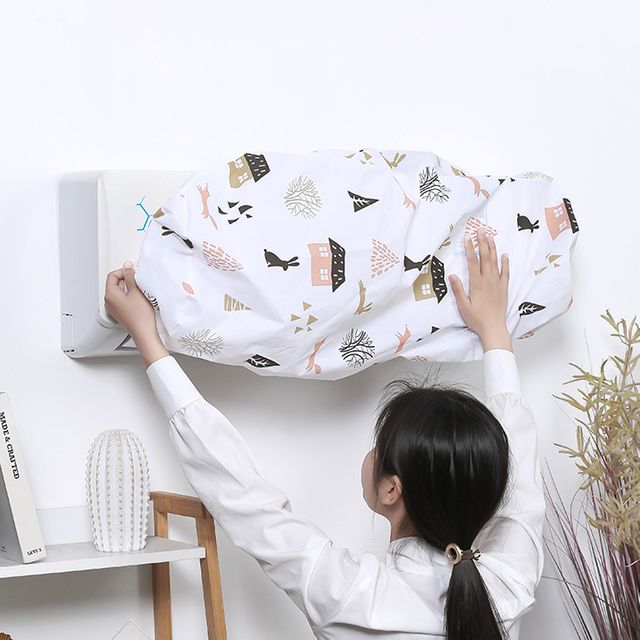 벽걸이 에어컨커버 듀얼 스판 에어컨 덮개