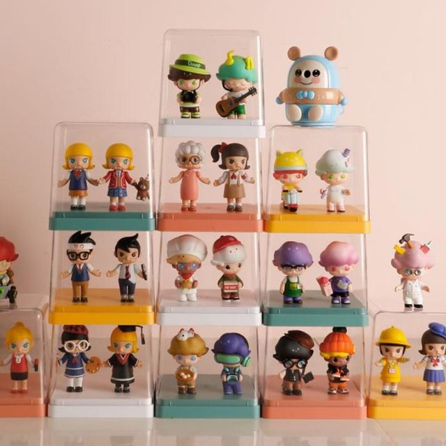 키밍 투명 피규어 전시 보관함 정리 케이스