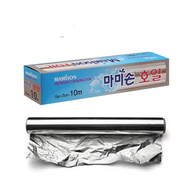 마미손 알루미늄 두께16 은박 쿠킹호일 폭25cm10m