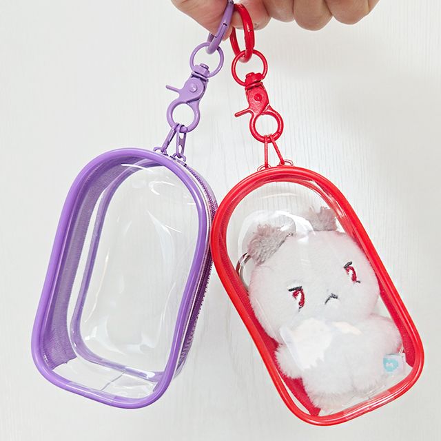 투명 인형파우치 다용도 키링케이스 SD-251108