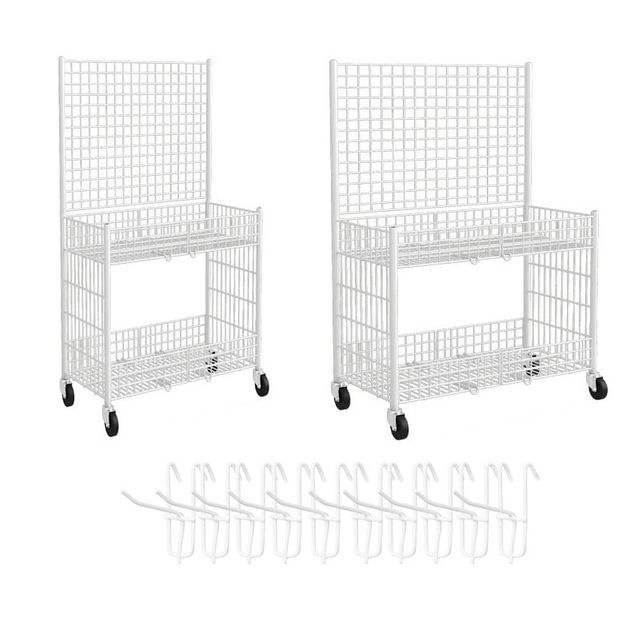 매장 접이식 행사 가판대 이동식 야시장 진열대 65cm