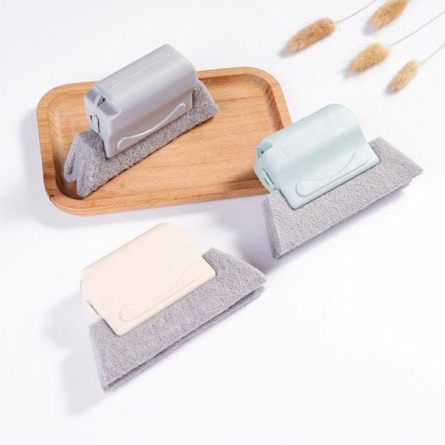 창문 틈새 청소솔 2개입 모서리 브러쉬 세트