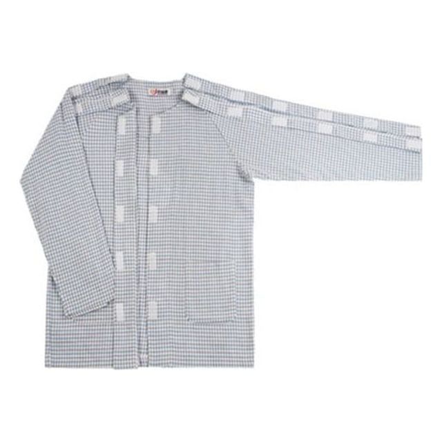 용 편안한 검진복 상의 트임 스타일