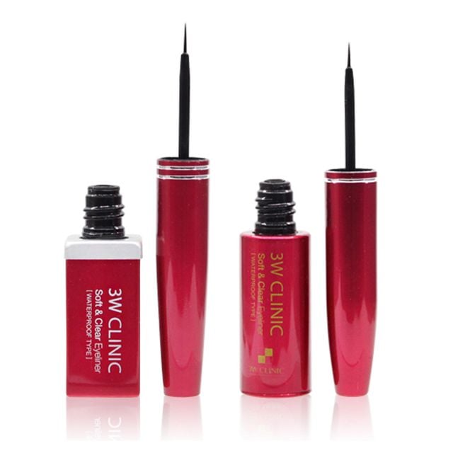 3W 소프트클리어 방수 아이라이너 워터프루프 2종