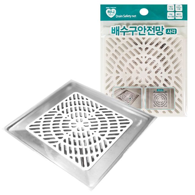 하니 사각 배수망 배수구 안전망 덮개 배수망