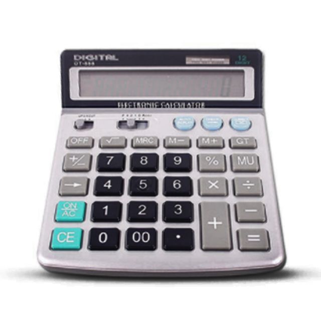 다와555 디지털 빅버튼 효도 계산기 태양광 배터리