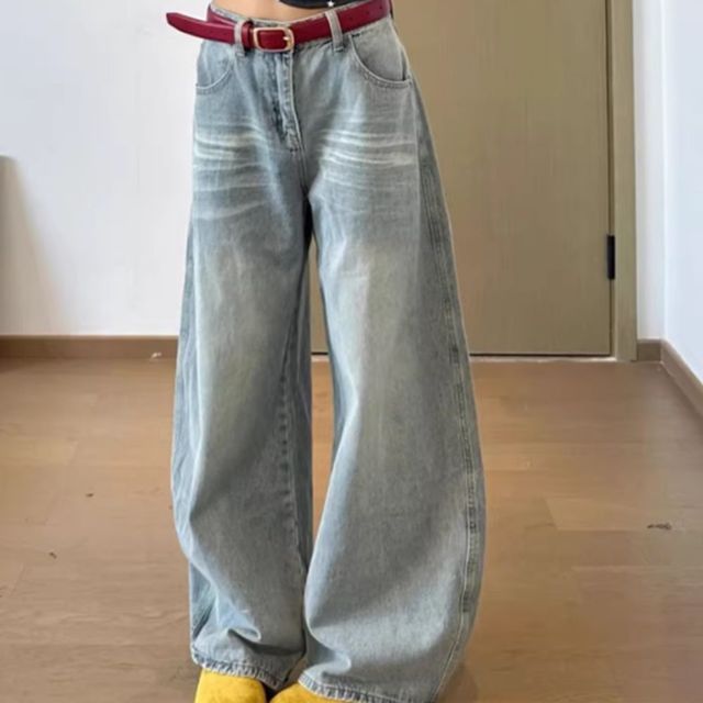 시미터 와이드 데님 팬츠 JSD-1007256