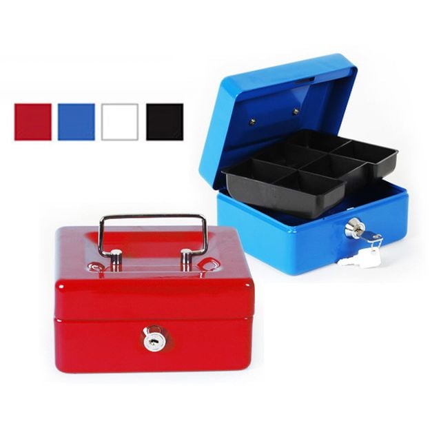 캐시박스 철재 개인금고 중형 돈통 철재금고 소형