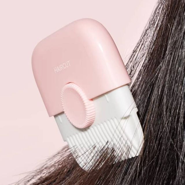 휴대용 셀프 앞머리 다듬기 빗 머리 미용 커팅빗 헤어소품