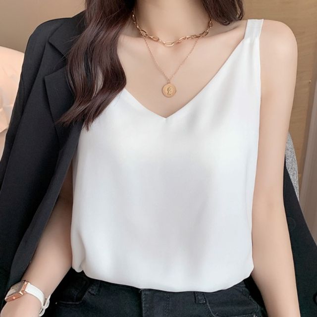 4컬러 민소매 슬리브리스 OSM-1007006