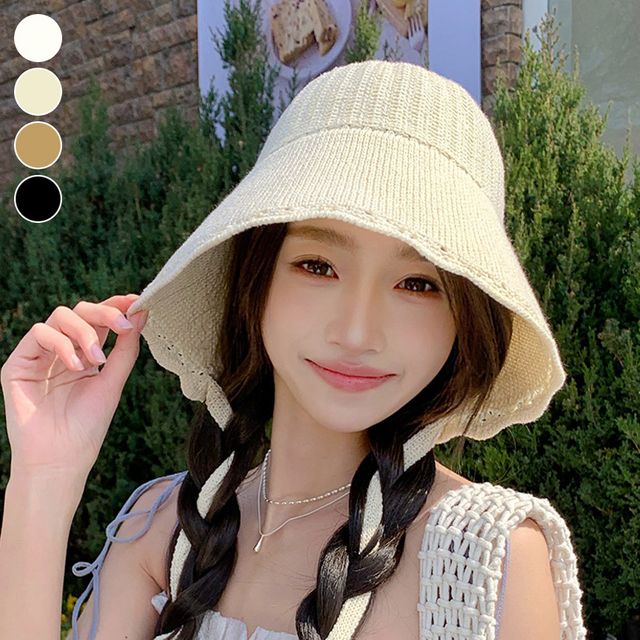 레이스 소공녀 스트랩 보닛햇 ELM-256