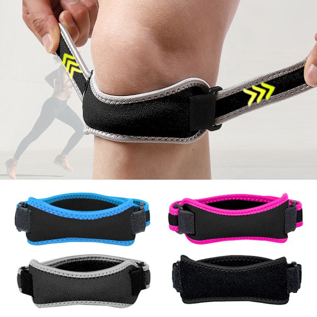 무릎보호대 등산 러닝 스포츠 무릎아대 쿠셔닝 보호밴드 4컬러