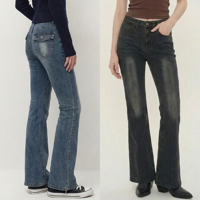 레그업 스판 하이웨스트 부츠컷 팬츠 JEB-1006487