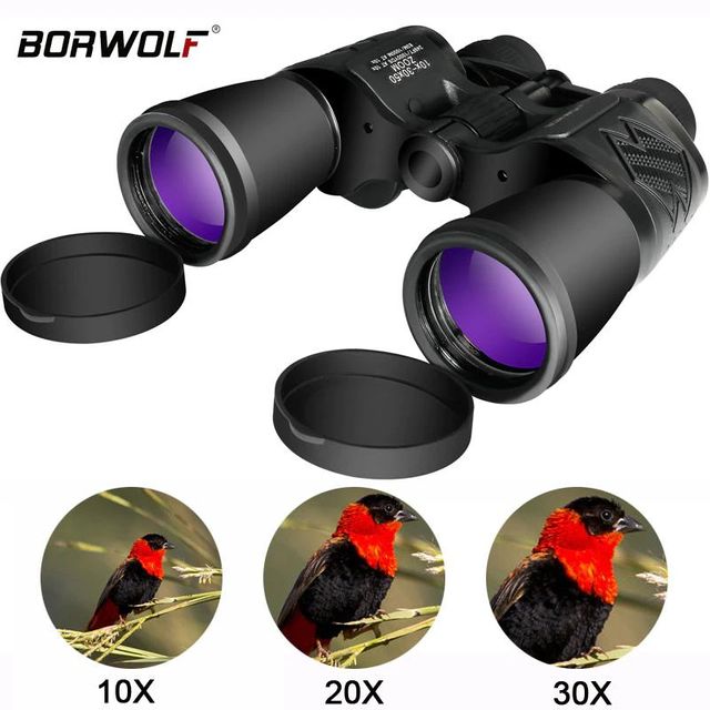 [해외] Borwolf-고배율 HD 전문가용 줌 야간 투시경 10-30X50