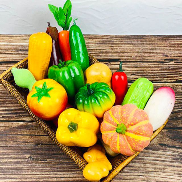 모형채소 매장인테리어 주방장식 고추 피망 호박 가지