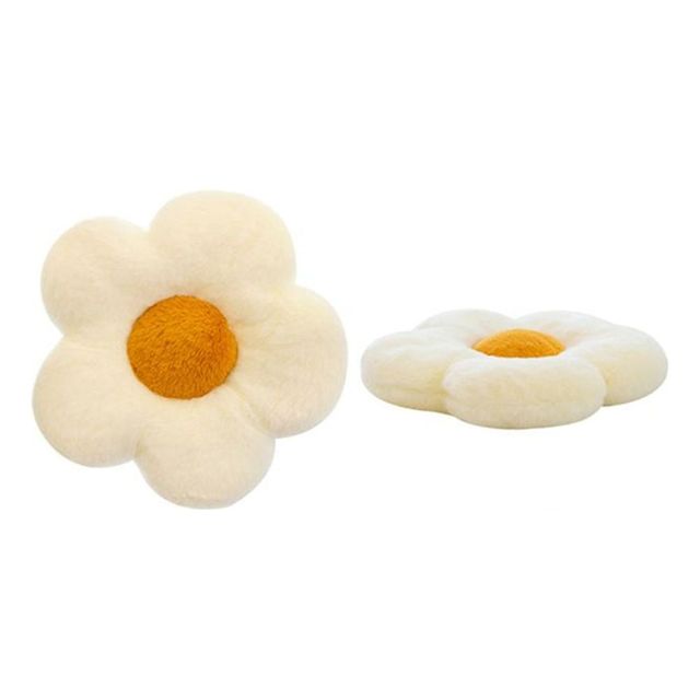 플라워 긴털 쿠션 베개 푹신한 홈데코 카펫